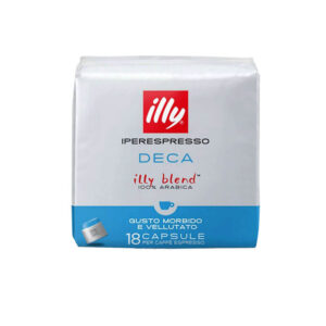 Illy IperEspresso Professional Profi Capsules Classico Decaffeinated 100% Arabica Pack of 18 qty