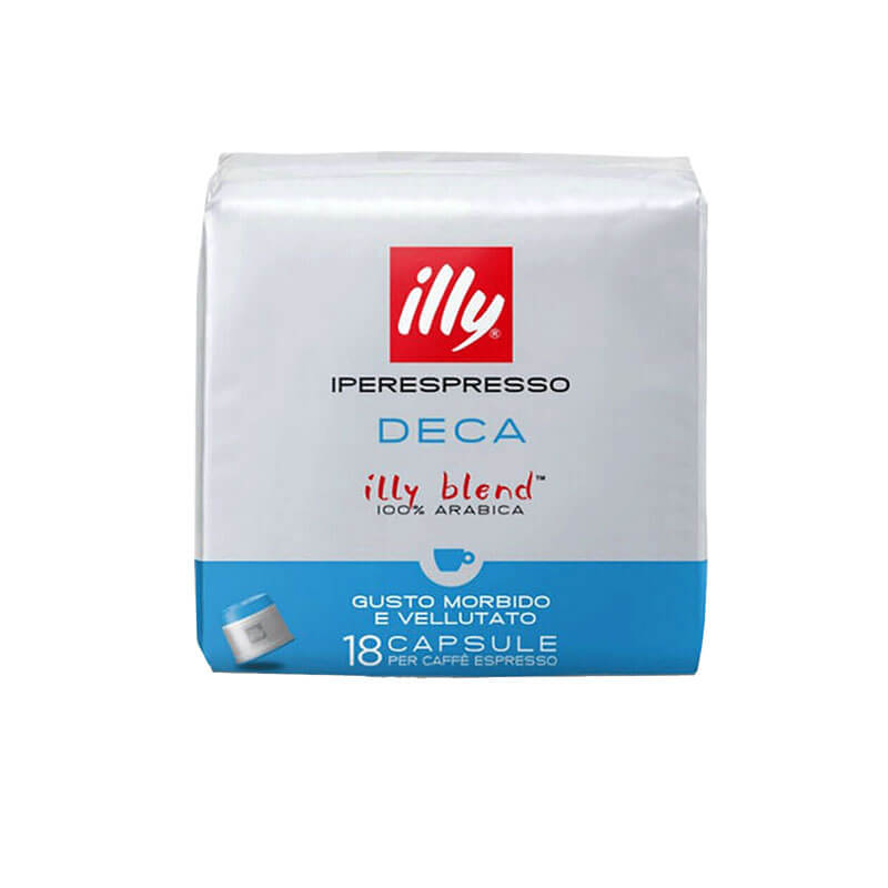 Illy IperEspresso Professional Profi Capsules Classico Decaffeinated 100% Arabica Pack of 18 qty