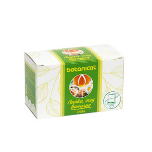 Botanical Tea Chamomile Honey and Vanilia Carton of 20 teabags