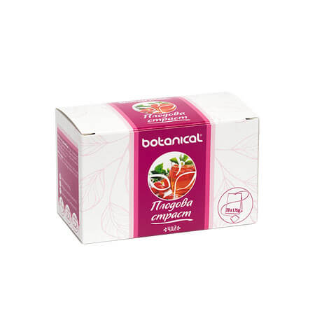 Botanical Tea Fruit Passion Carton of 20 teabags
