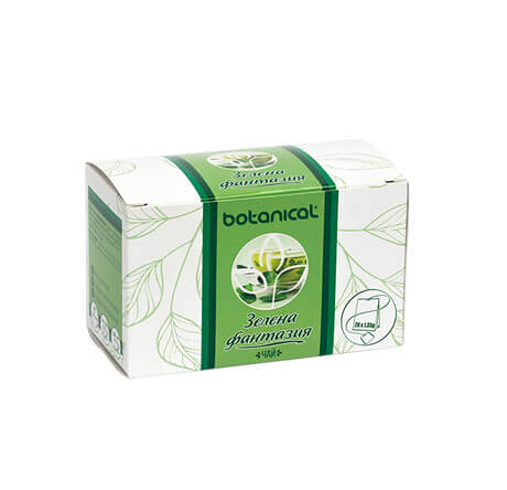 Botanical Tea Green Fantasy Carton of 20 teabags