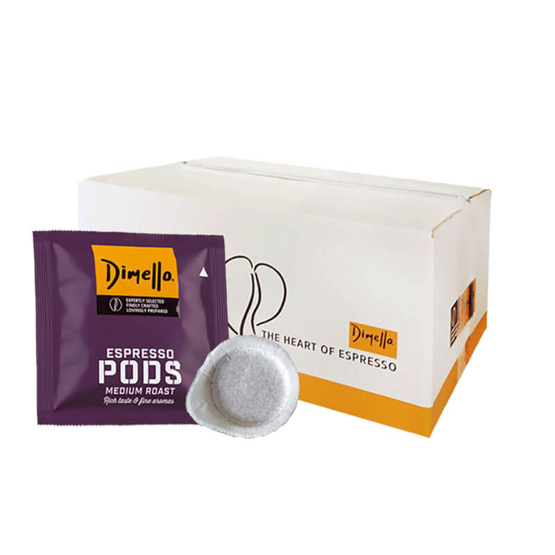 Dimello ESE Doses Medium Roast Carton of 100 qty