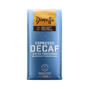 Dimello Ground Espresso Decaf Water Processed Pac of 250 grams