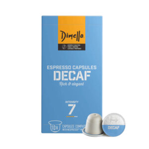 Dimello Decaf Nespresso Compatible Capsules Box of 10 qty