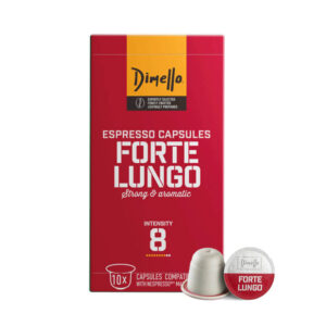 Dimello Forte Lungo Nespresso Compatible Capsules Box of 10 qty