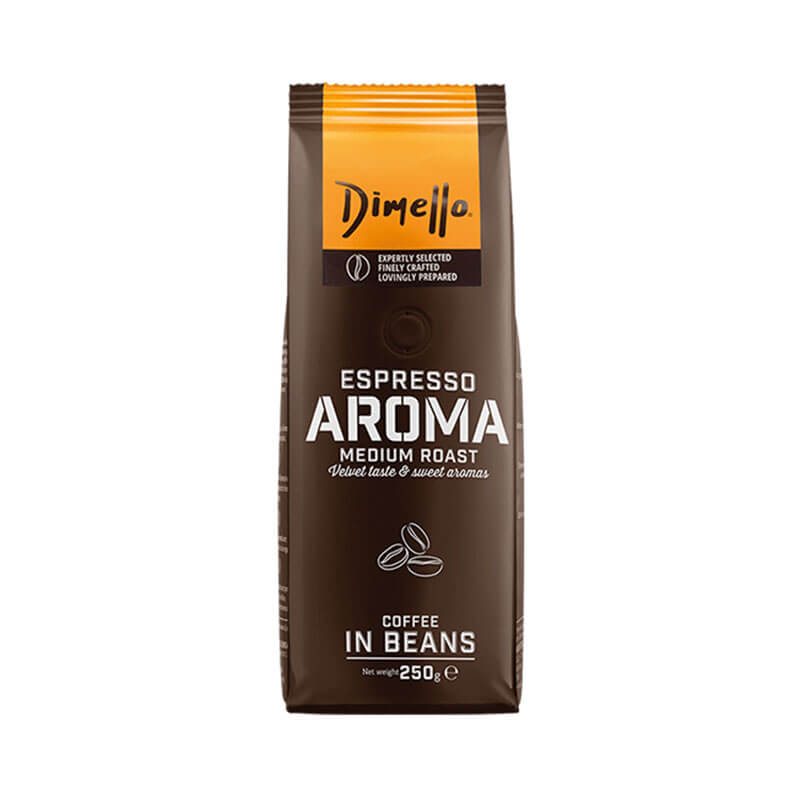 Dimello Whole Bean Aroma Pac of 250 grams