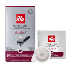 Illy ESE Doses Intenso Dark Roast Box of 18 qty