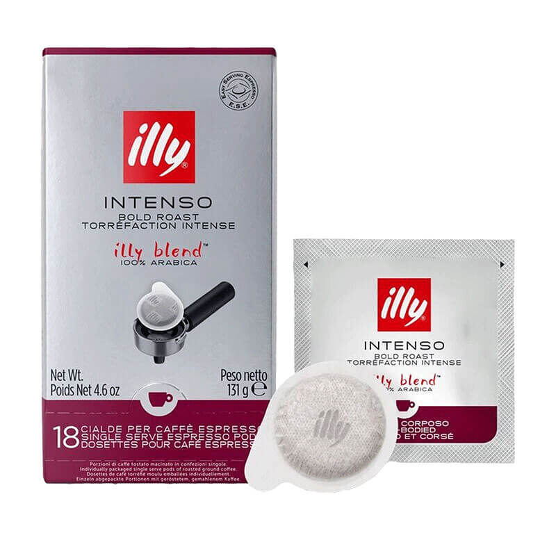 illy Intenso Хартиени дози 18 броя - MyCoffee illy Intenso Хартиени дози 18 броя - 1