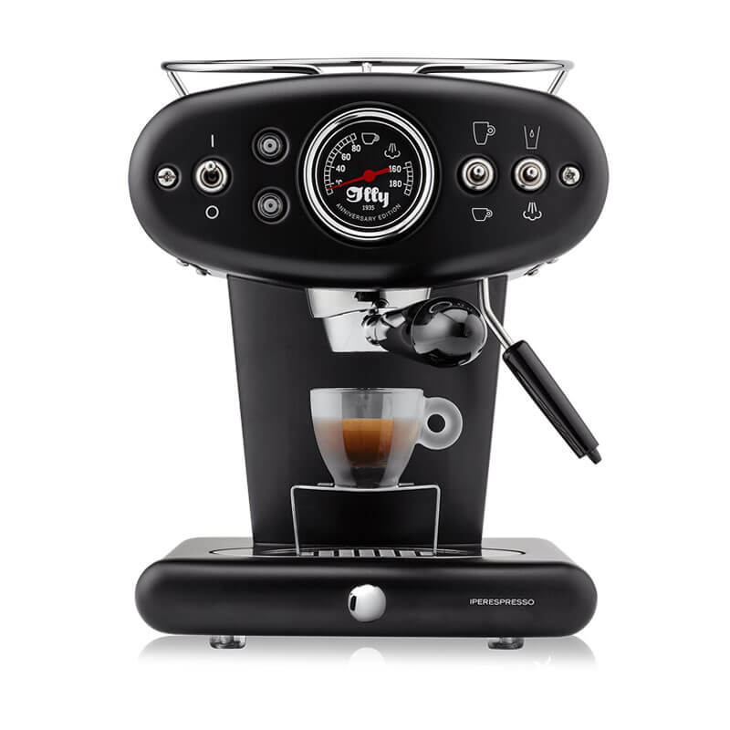 Francis Francis X1 Anniversary Black Coffee Machine for IperEspresso capsules