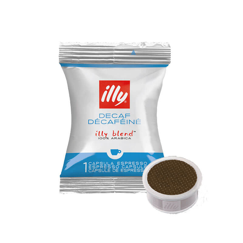 Illy IES Capsules Classico Decaffeinated Carton of 100 qty