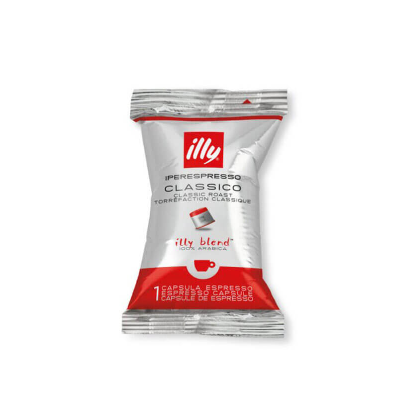 Illy IperEspresso Capsules Classico 100% Arabica Single serving Box of 100 qty