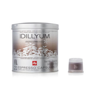 Illy IperEspresso Capsules Idillyum 100% Arabica Metal can of 21 qty