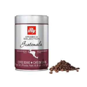 Illy Whole Bean Coffee Guatemala Metal Can 250 grams