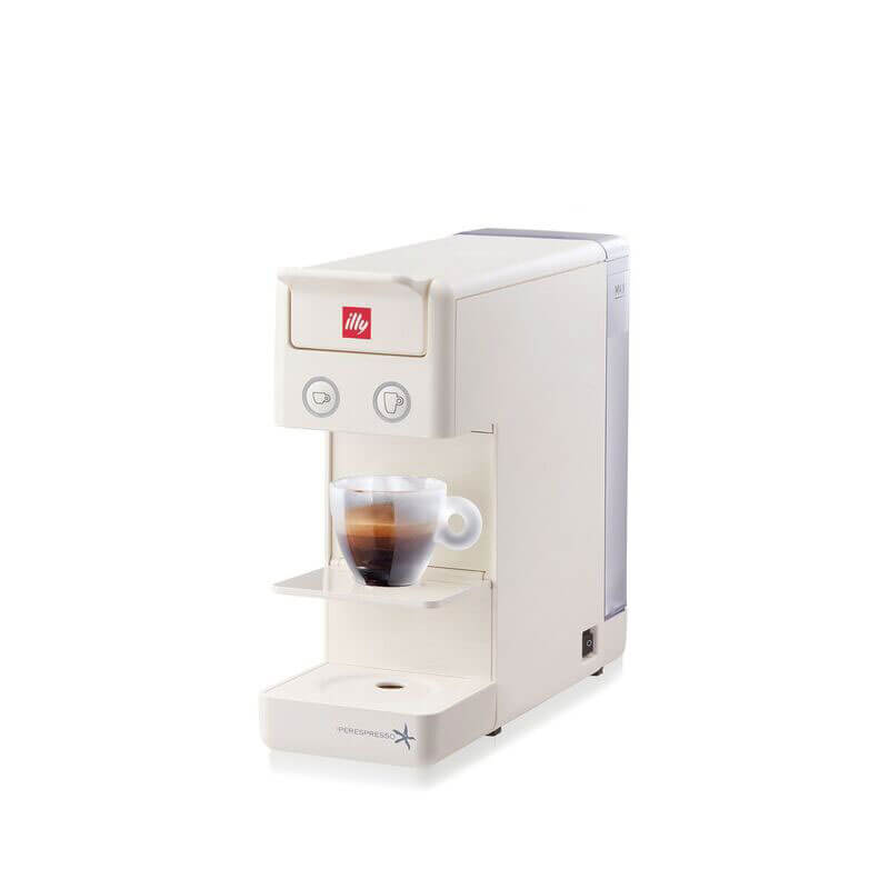 Francis Francis Y3.2 White Coffee Machine for IperEspresso capsules
