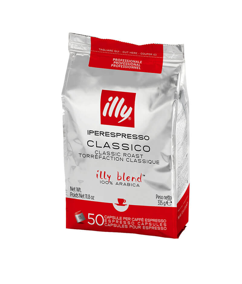 Illy IperEspresso Professional Profi Capsules Classico 100% Arabica Pack of 50 qty