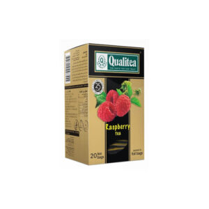 Qualitea Tea Raspberry tea box 20 tea bag