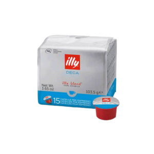 Illy MPS Capsules Classico Decaffeinated Bag of 15 qty