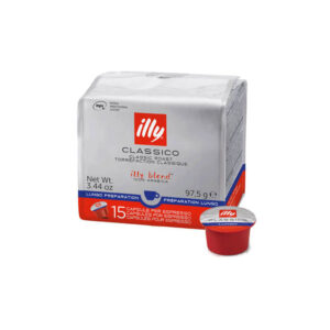 Illy MPS Capsules Classico Lungo Bag of 15 qty