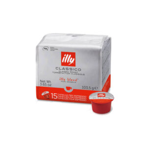 Illy MPS Capsules Classico Bag of 15 qty